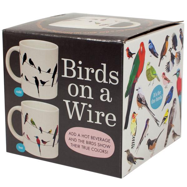 Birds On A Wire - Color Changing Mug    