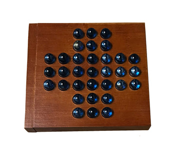 5 Inch Wooden Solitaire Game    