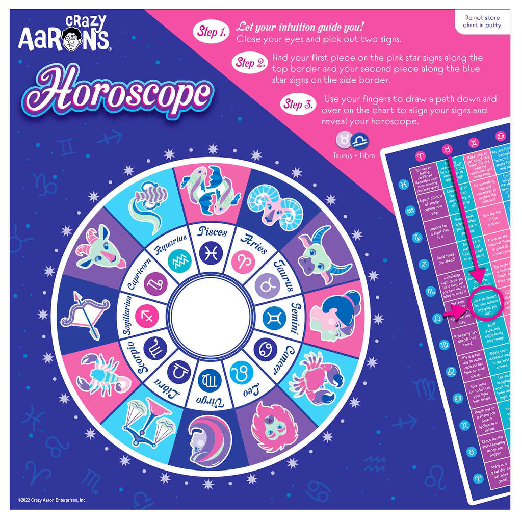Crazy Aaron's Horoscope Thinking Putty    