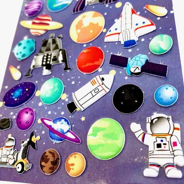 Puffy Space -Nekoni Stickers    