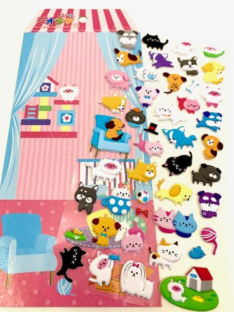 Puffy Pets - Nekoni Stickers    