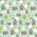 Happy Hippos - Wrapping Paper    