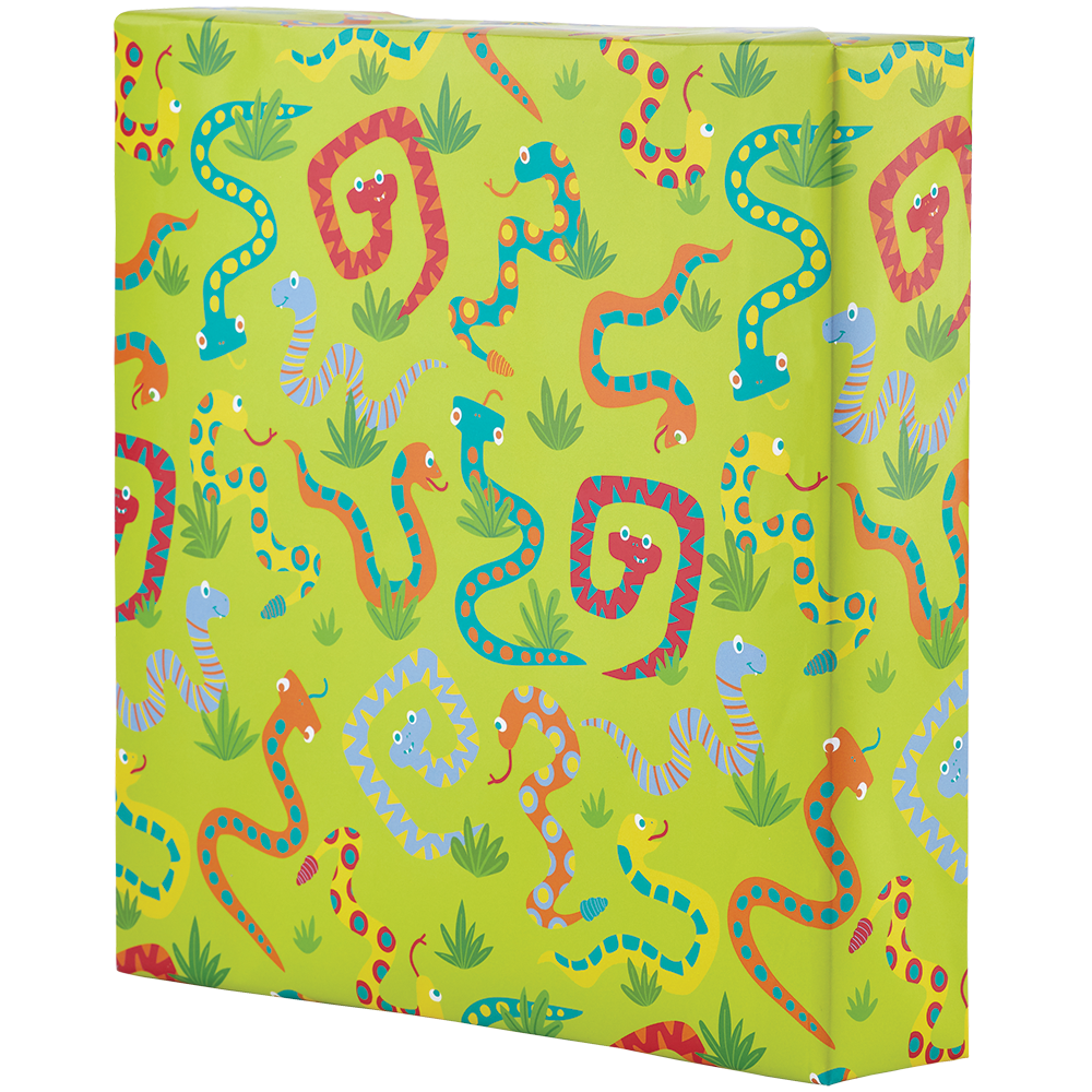 Wrapping Paper - Silly Snakes    