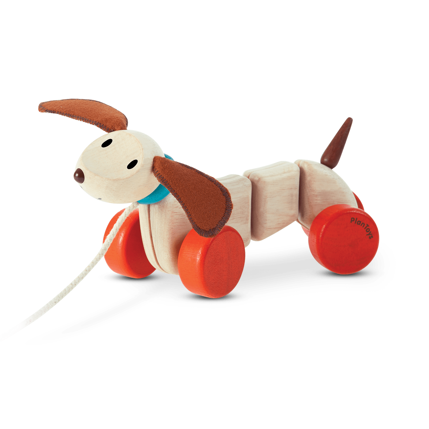 Plan Toys Happy Puppy Pull Along    