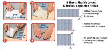 Peel & Stick Puzzle Glue Sheets    