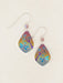 Holly Yashi Dragonfly Dance Earrings - Teal/Peach    