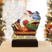 Old World Christmas Santa In Sleigh Light Up Figurine    