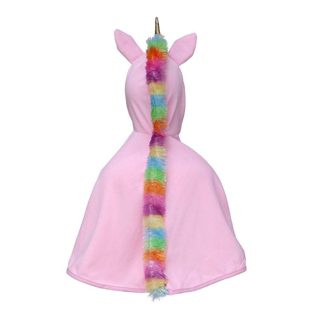 Pink Unicorn Cape - Size 5-6    