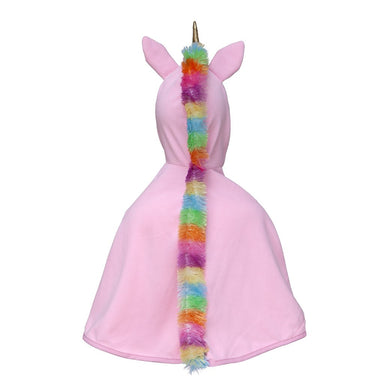 Pink Unicorn Cape - Size 3-4    