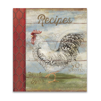 Recipe Book - Barnyard Rooster    