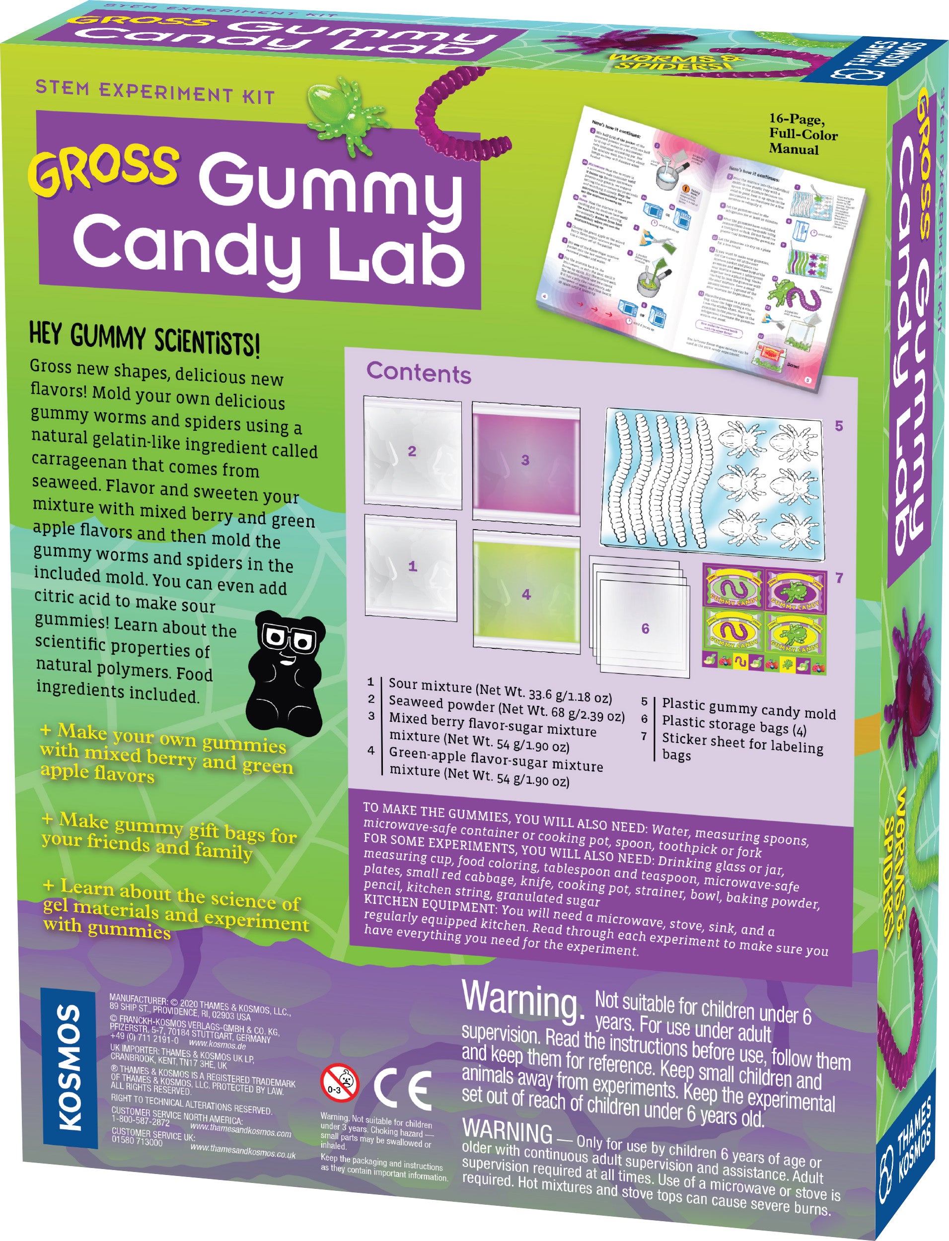 Gross Gummy Candy Lab    