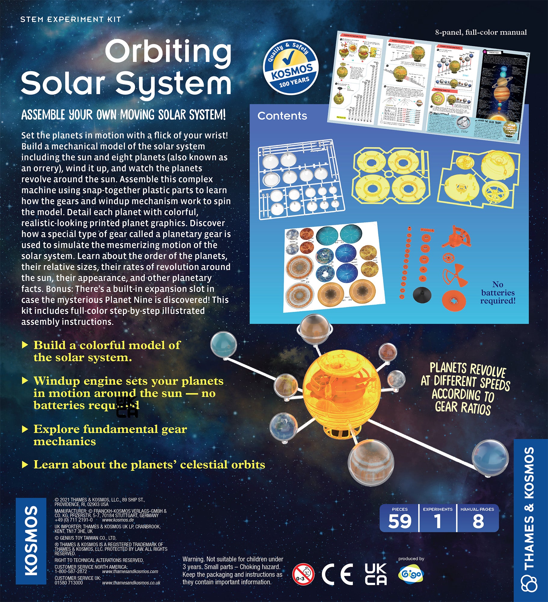 Orbiting Solar System - Assemble The Solar System    