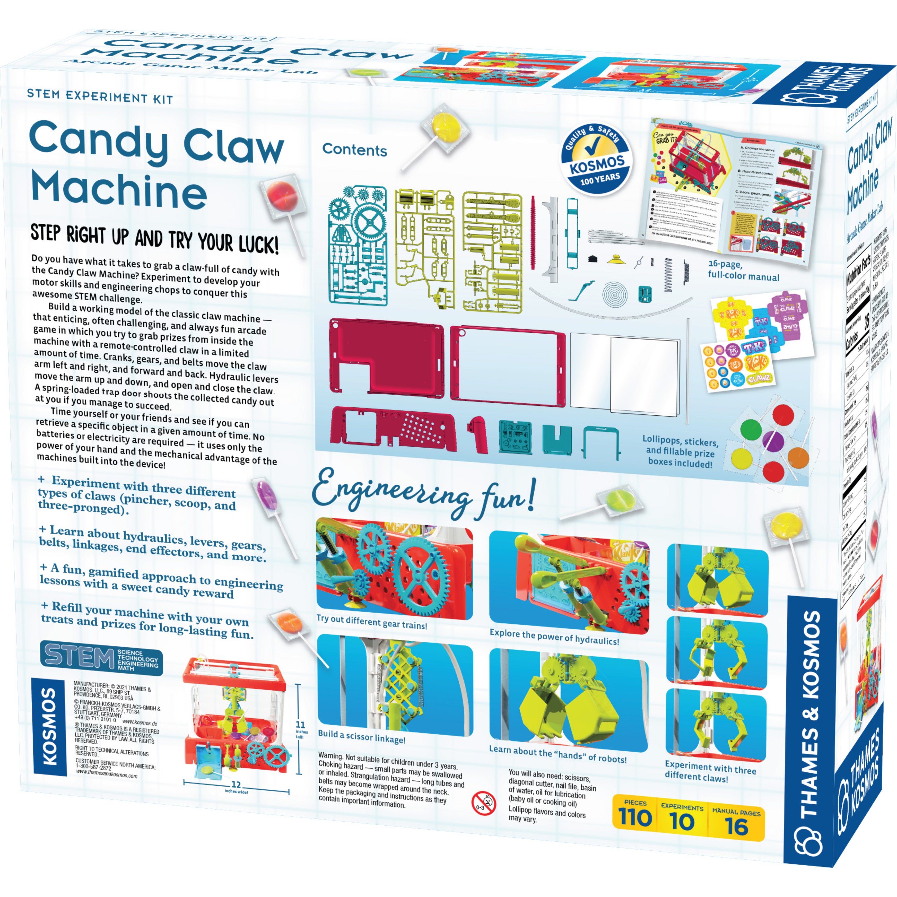 Candy Claw Machine - Arcade Game Maker Lab    