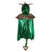 Green and Gold Dragon Cape - Size 5-6    