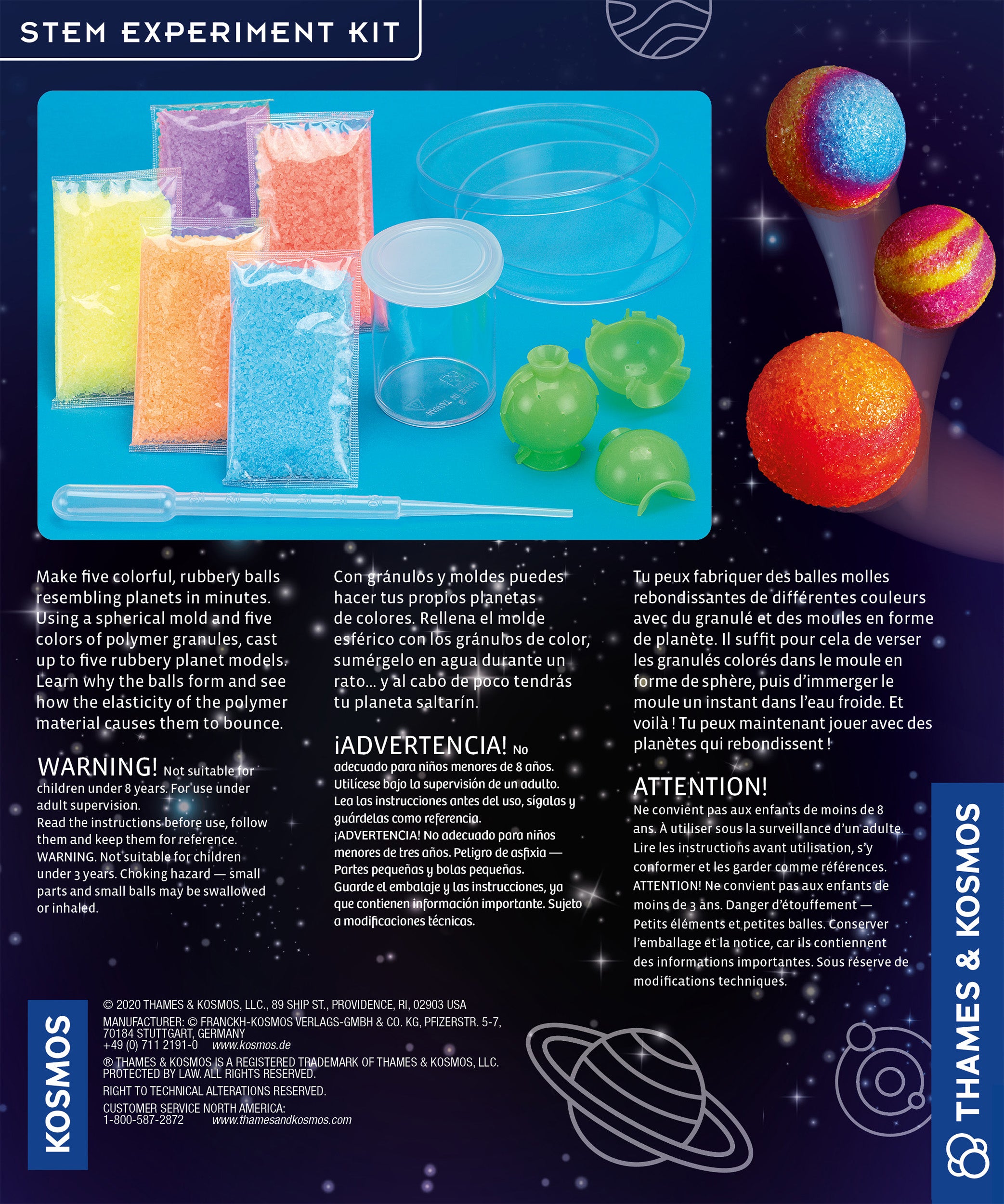 Bouncing Planets - Bouncing Ball Kit    