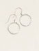 Holly Yashi Connie Petite Hoop - Silver    