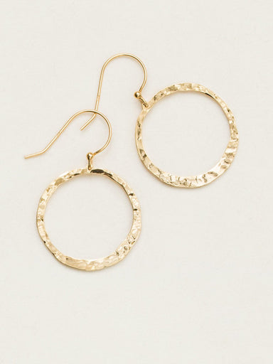 Holly Yashi Connie Hoop Earrings - Gold    