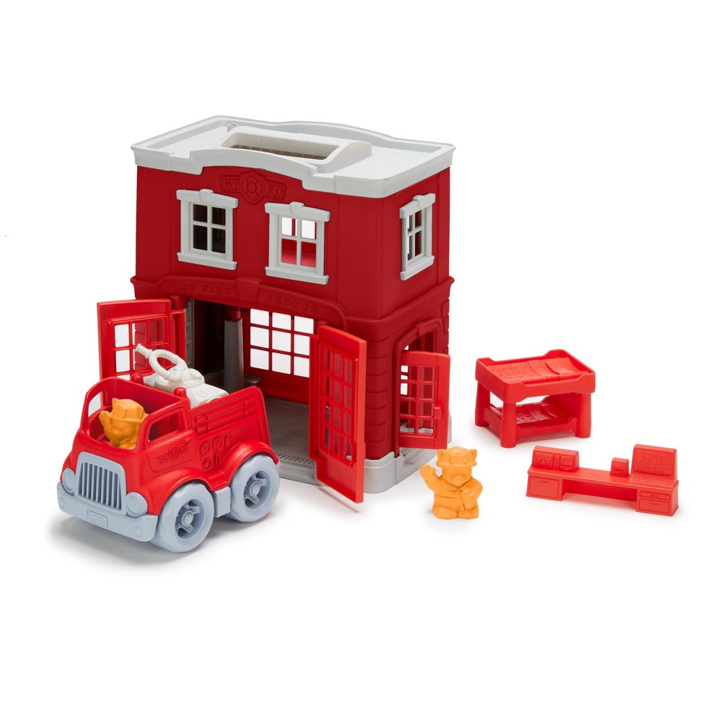 Green Toys Fire Station Playset    