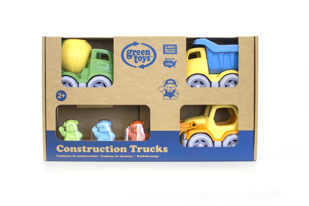 Green Toys Set of 3 Construction Trucks    