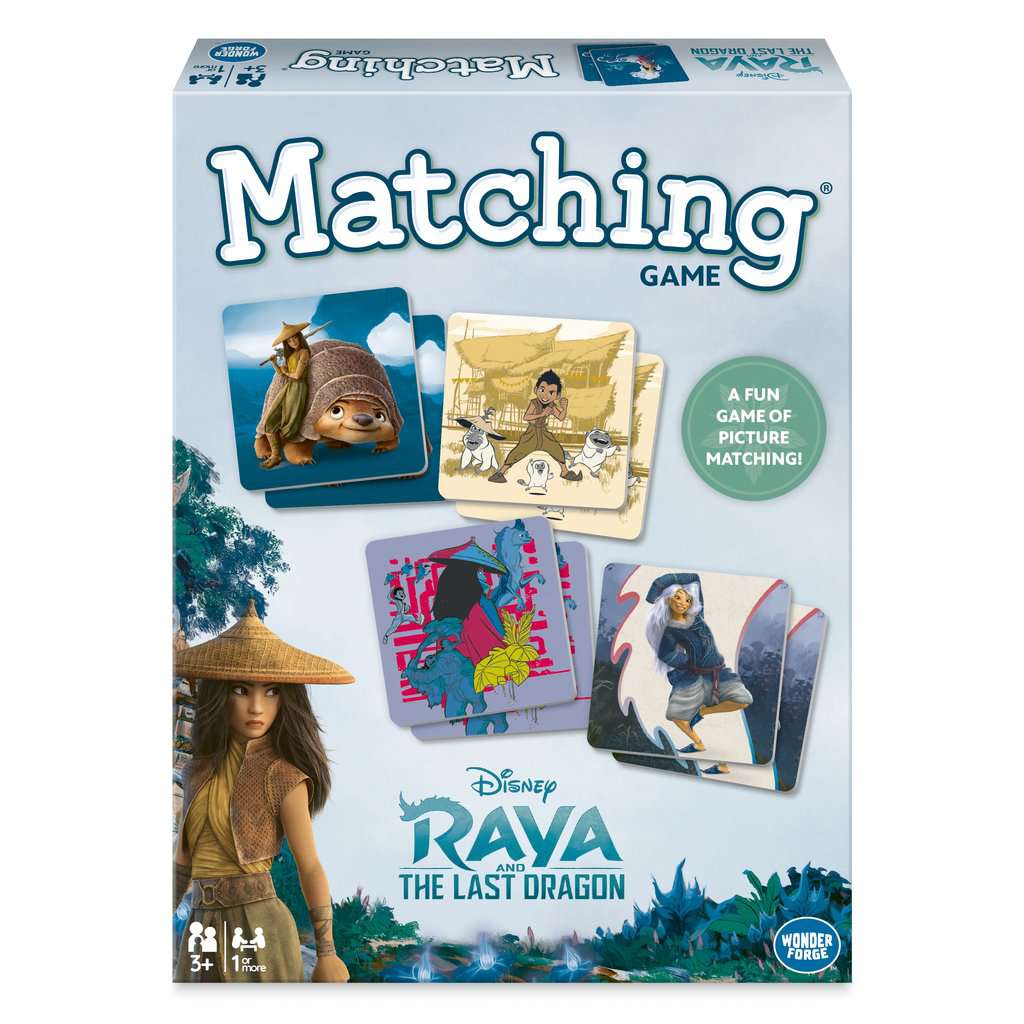 Disney Matching Game - Raya and The Last Dragon    