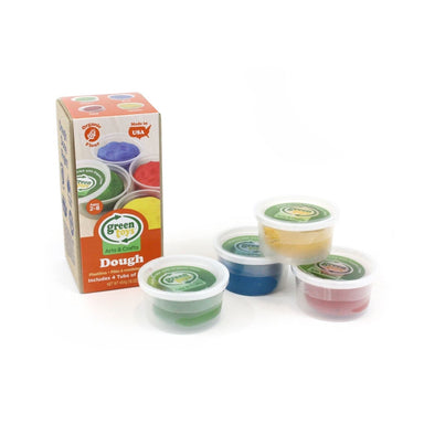 Green Toys Dough 4 Pack - Green, Blue, Red and Yellow    