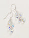 Holly Yashi Celine Cluster Drop Earrings - Silver/Clear    