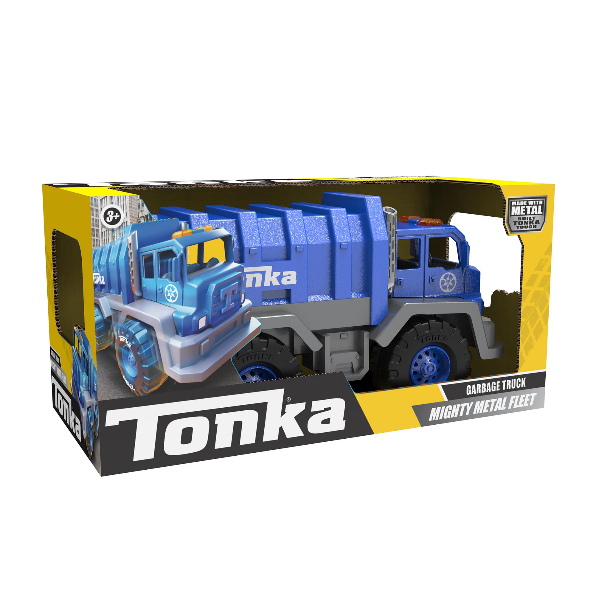 Tonka - Mighty Metal Garbage Truck    