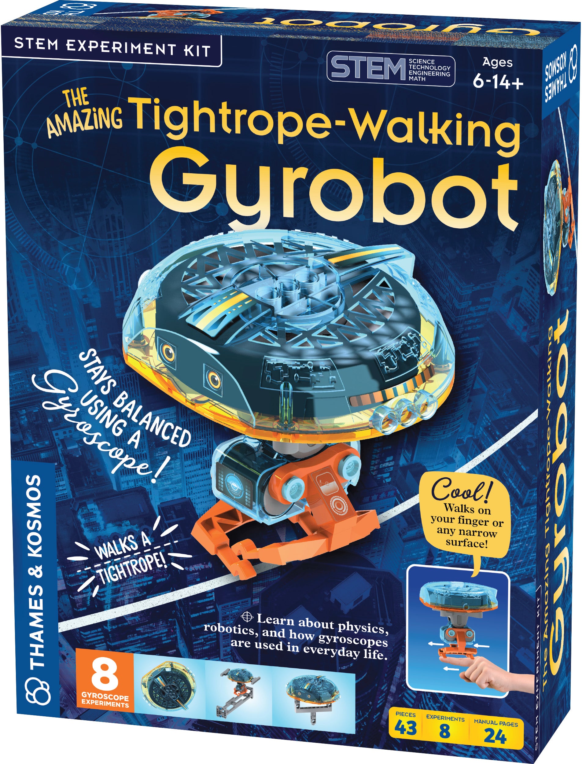 Tightrope-Walking Gyrobot    