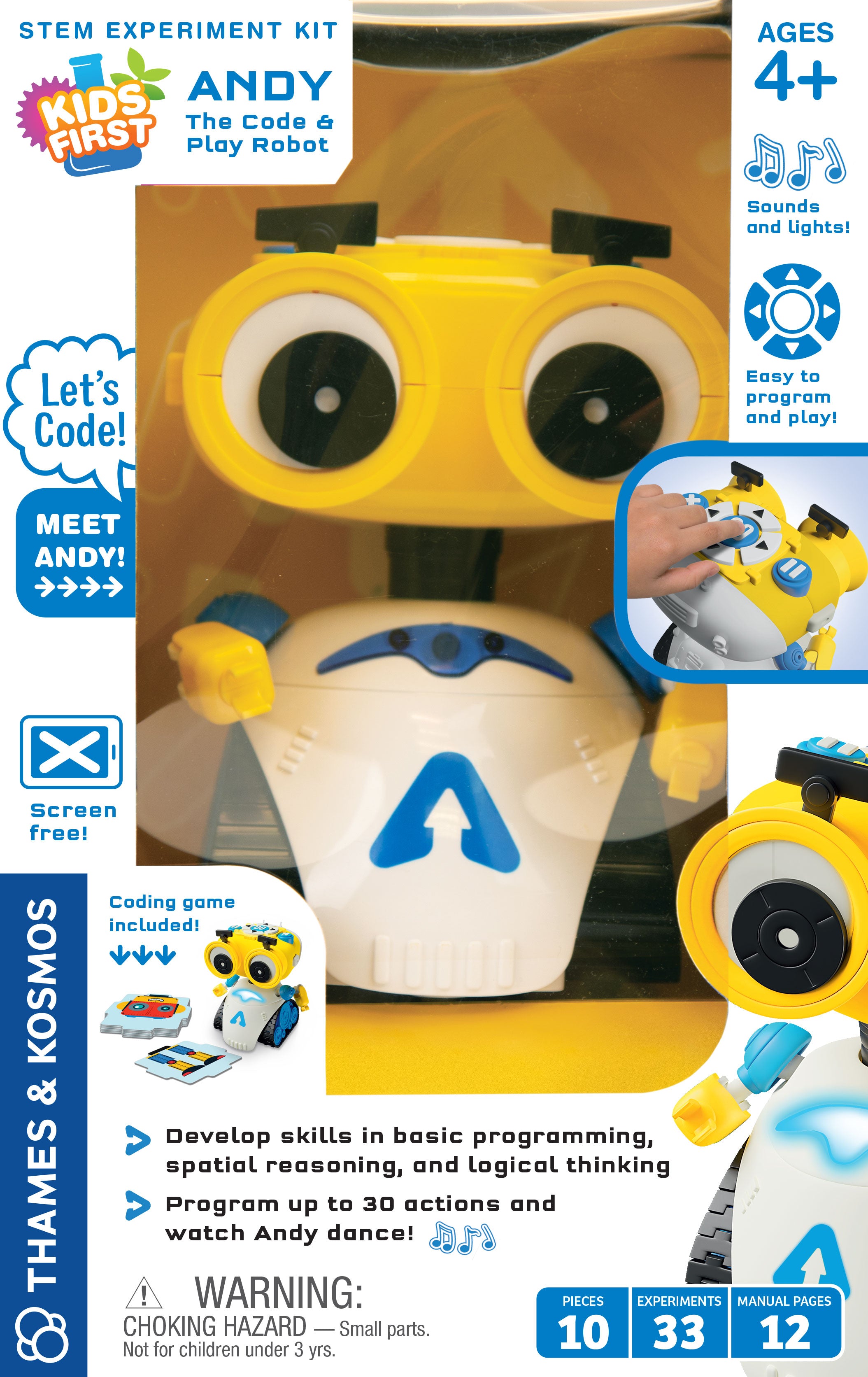 Andy The Code & Play Robot    