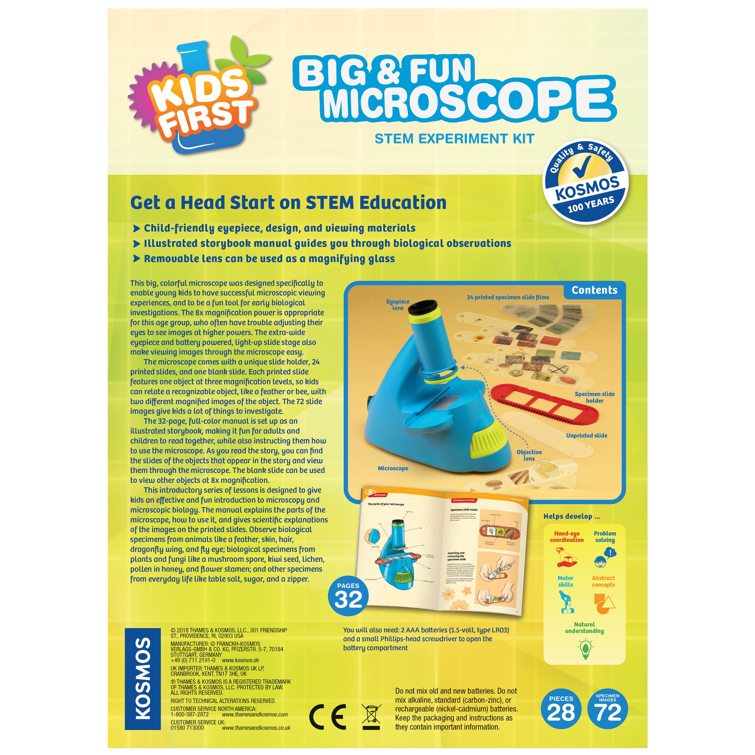 Kids First - Big & Fun Microscope    