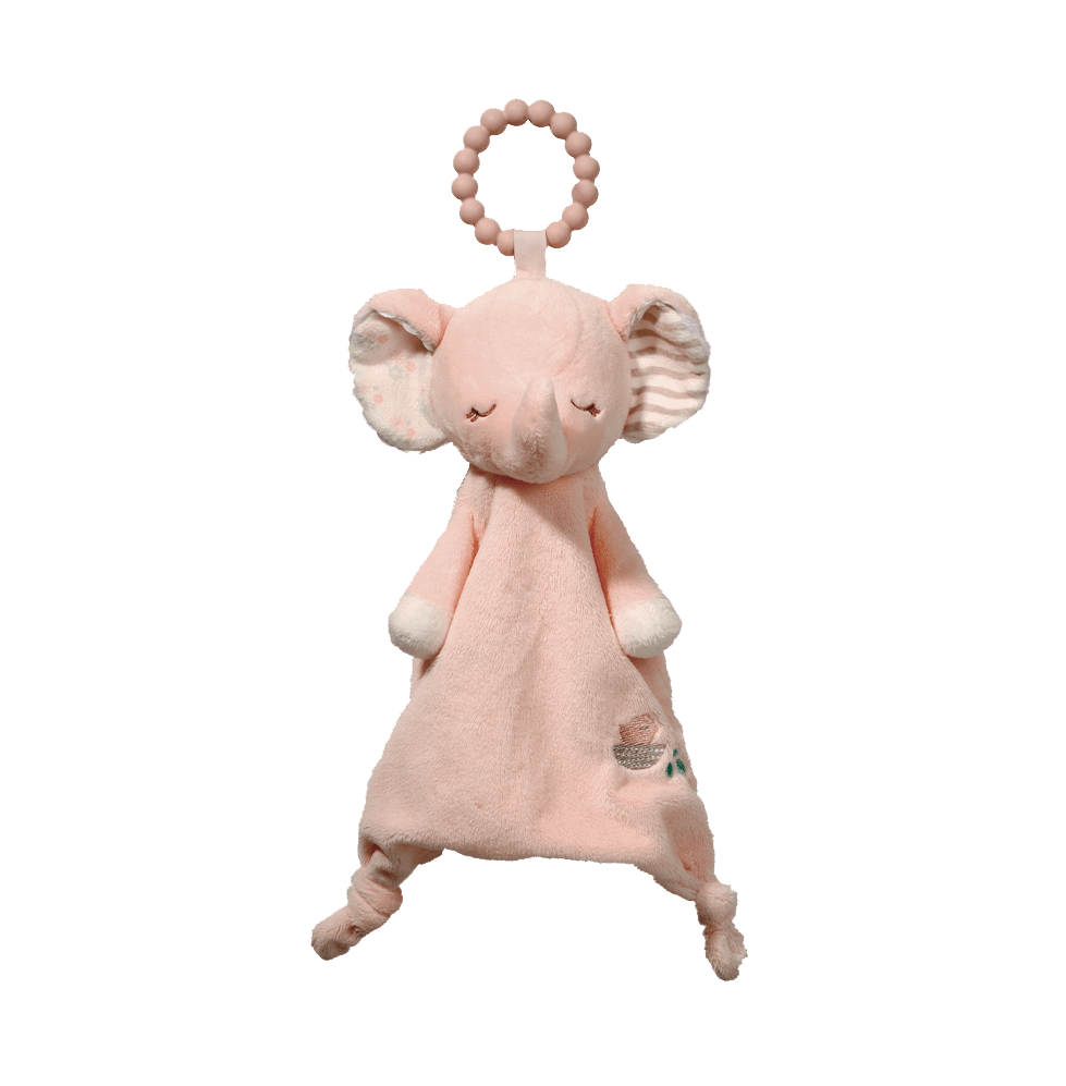 Briar Pink Elephant - Lil' Sshlumpie Teether    