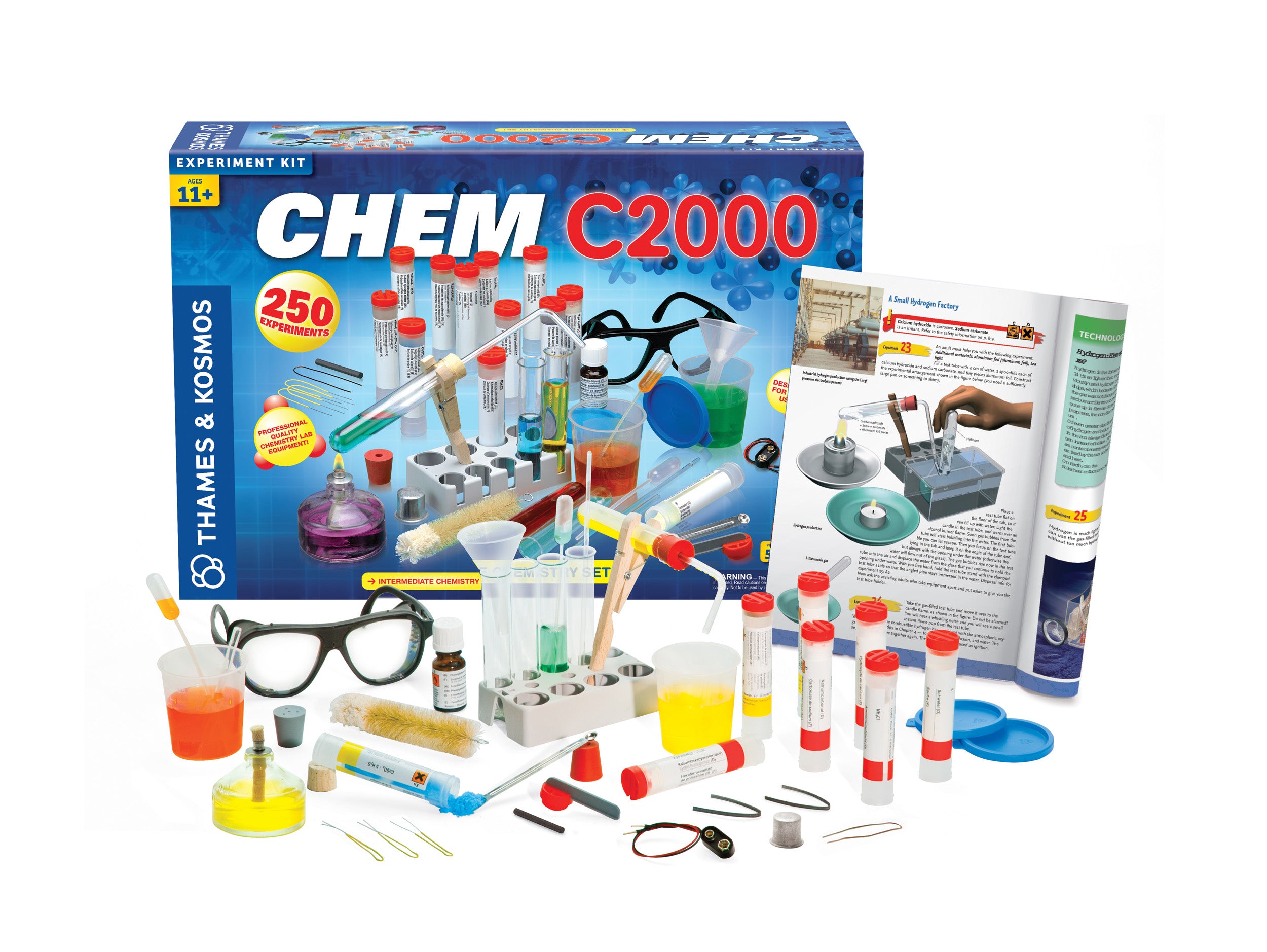 Thames & Kosmos Chem C2000 - Intermediate Chemistry Set    