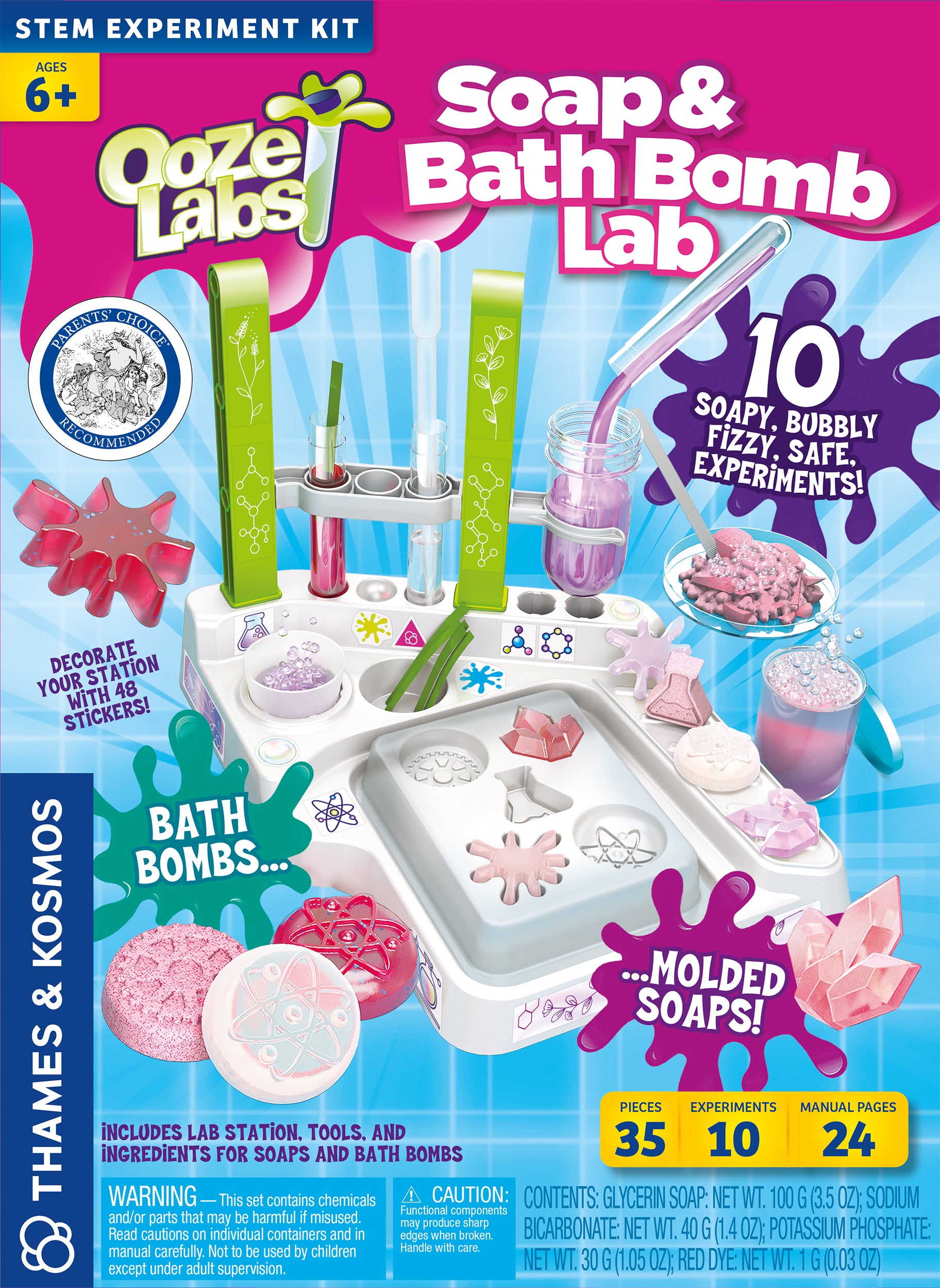 Bath Bomb Science Kit - Acids and Bases Chemistry