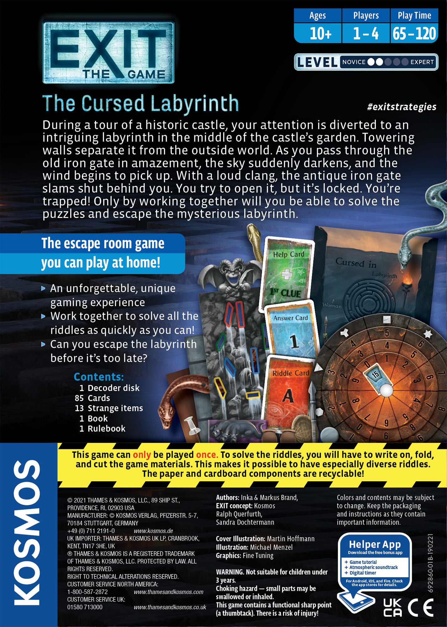 The Cursed Labryinth - Exit The Game    