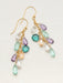 Holly Yashi Lorelei Cluster Earrings - Seashore    