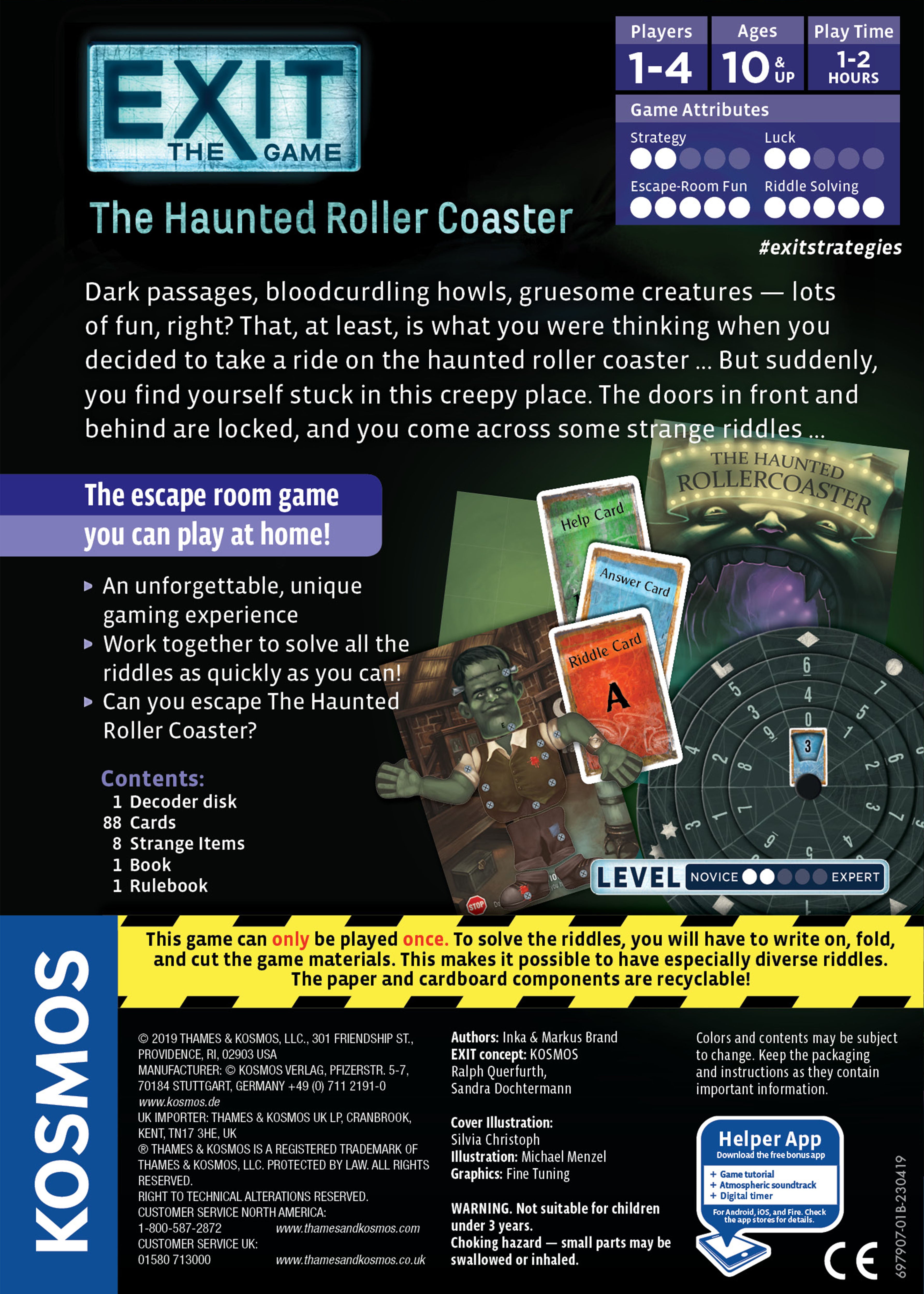 The Haunted Roller Coaster - Exit The Game    
