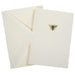 Boxed Note Cards - Gold Bee    
