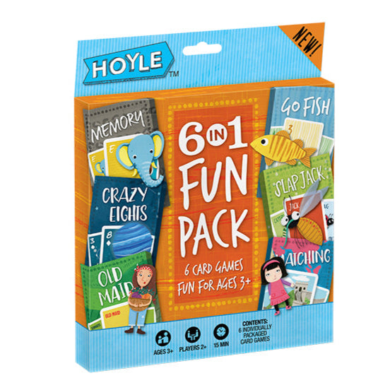 Hoyle 6 in 1 Fun Pack - 6 Card Games    