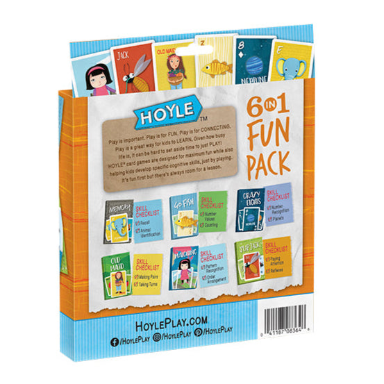 Hoyle 6 in 1 Fun Pack - 6 Card Games    