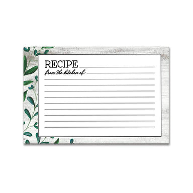 Recipe Cards - 6x4 Vintage Kitchen    