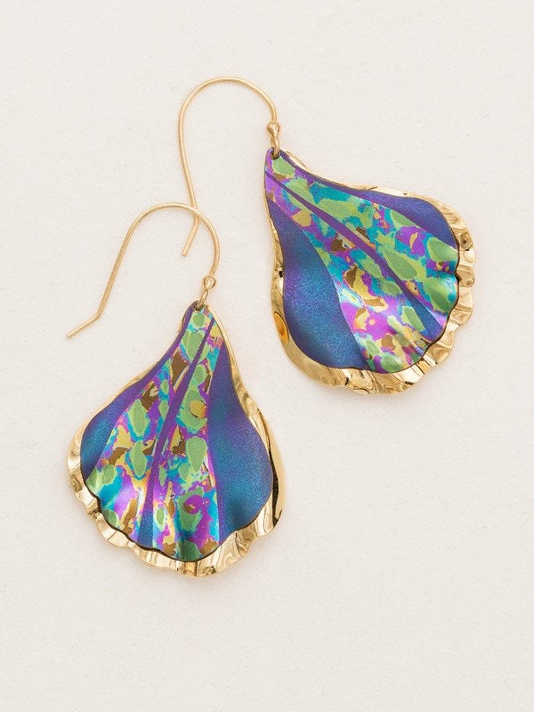 Holly Yashi Mermaid Tale Earrings - Purple    