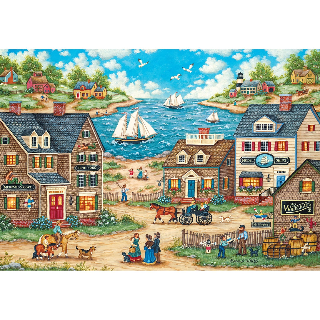 Mr. Wiggins' Whirligigs Large Format 1000 Piece Puzzle    