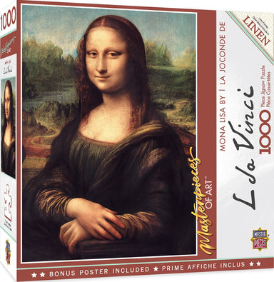 The Mona Lisa 1000 Piece Puzzle    
