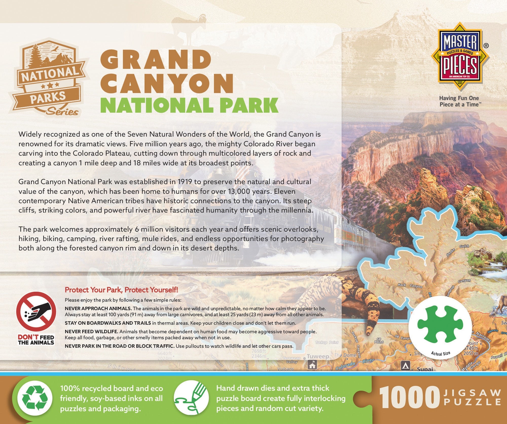 Grand Canyon National Park 1000 Piece Puzzle    