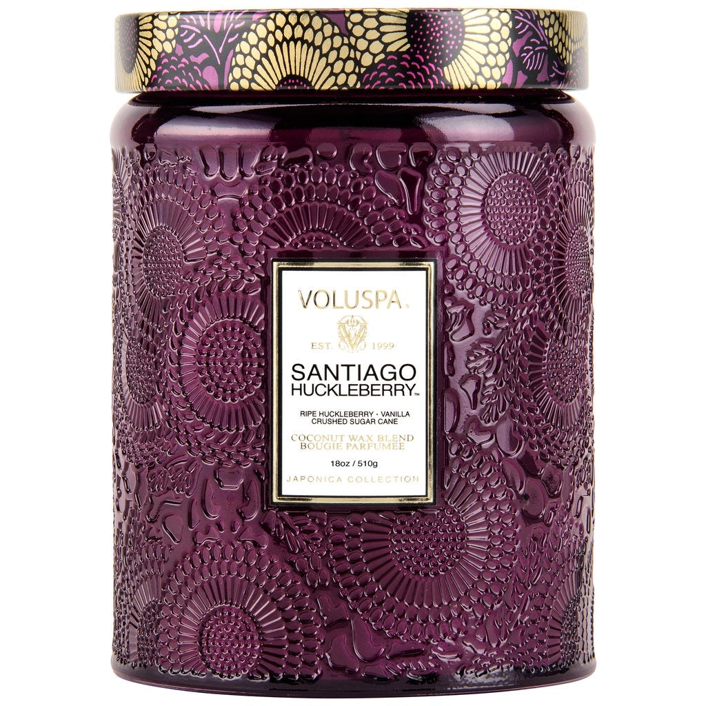 Voluspa Large Jar - Santiago Huckleberry    