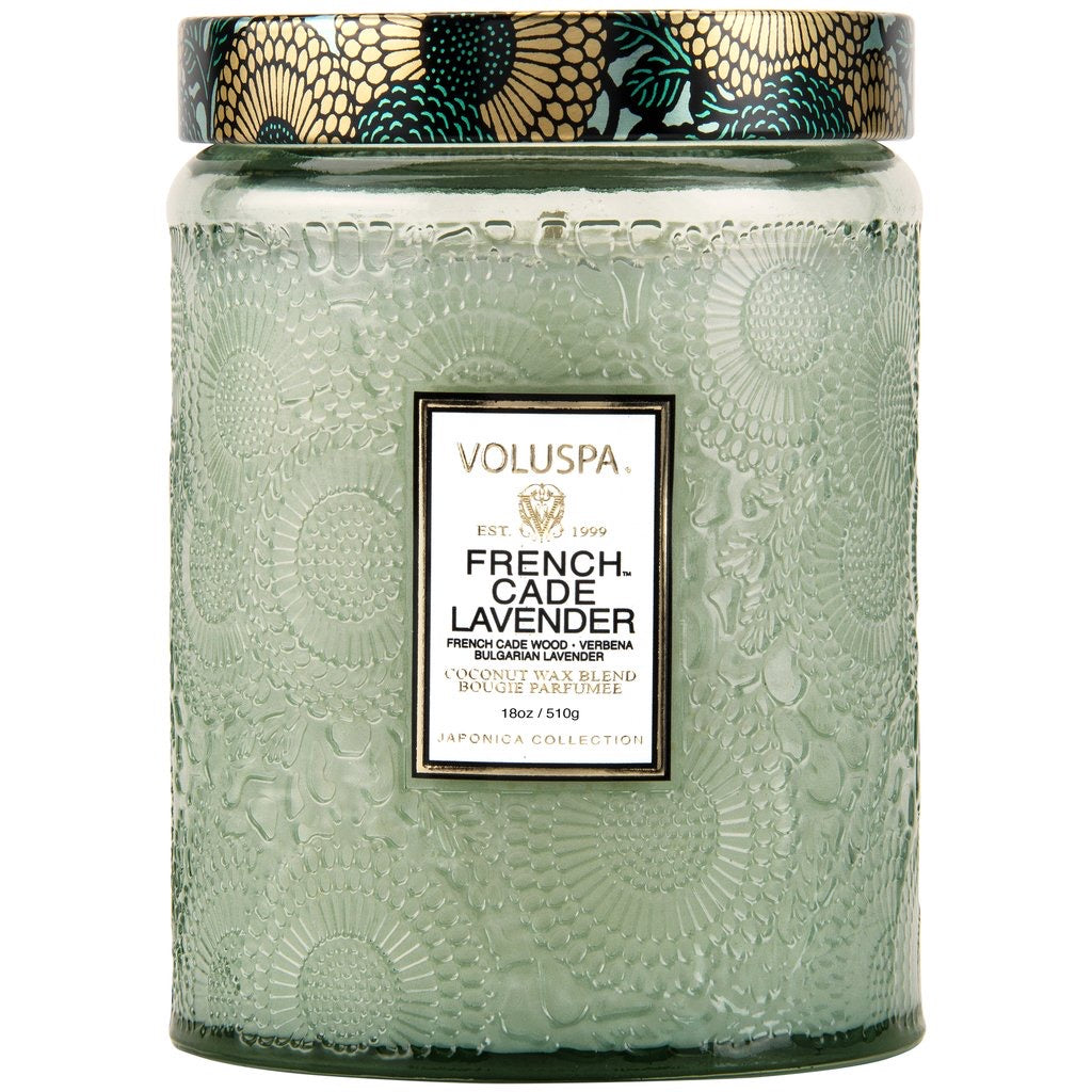 Voluspa Large Jar - French Cade & Lavender    