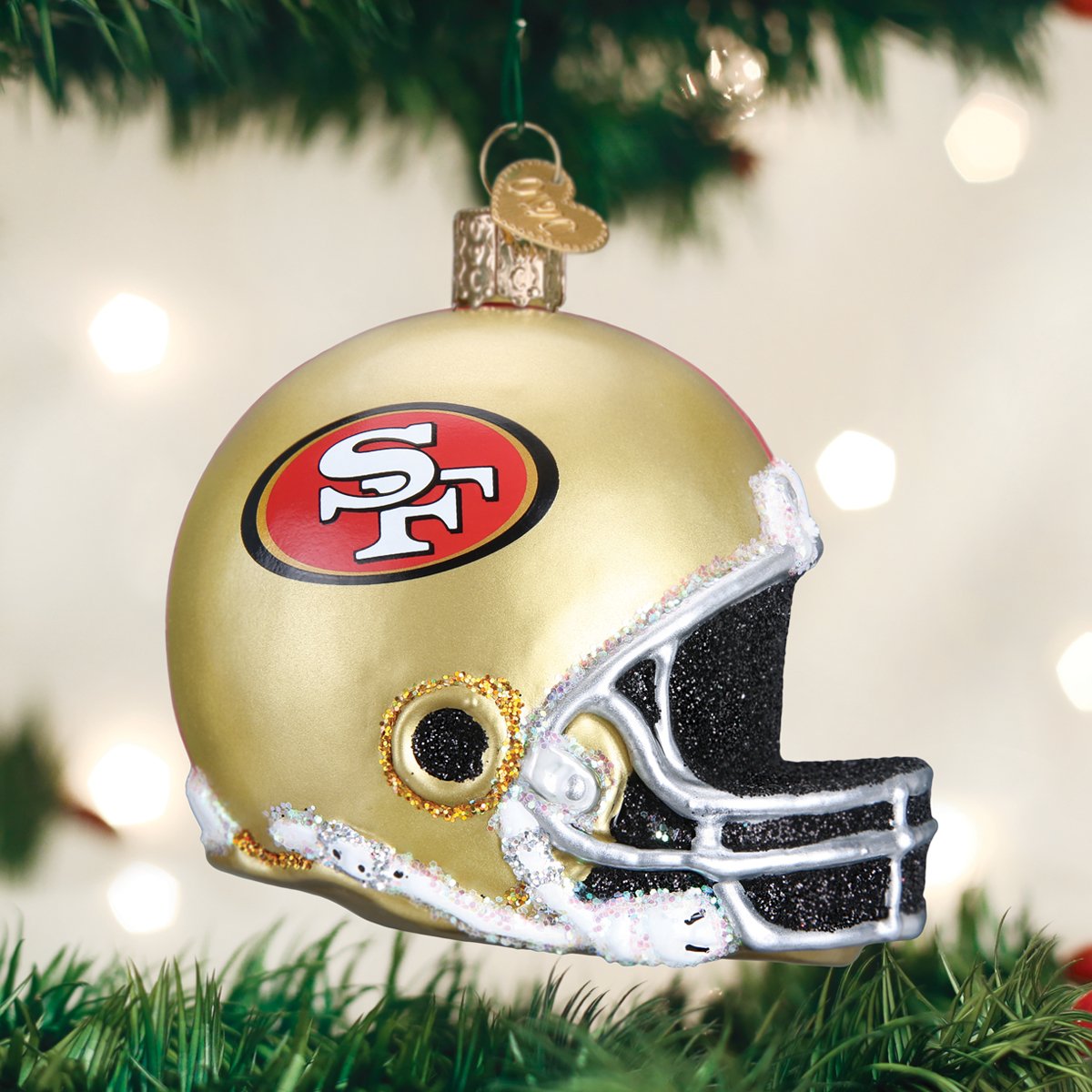 Old World Christmas - SF 49ers Helmet Ornament    