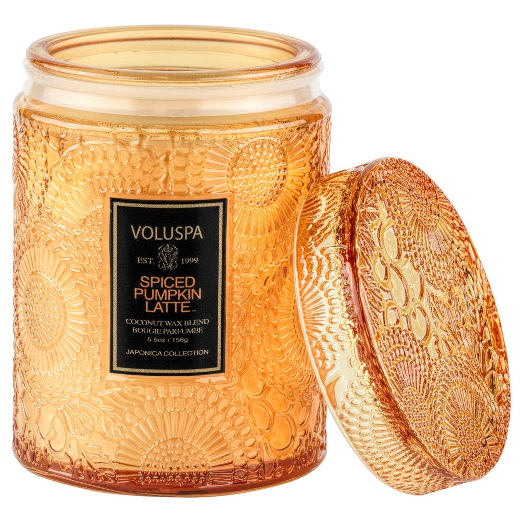 Voluspa Small Jar Candle - Spiced Pumpkin Latte    