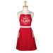 Mrs. Claus Baked With Love Apron    