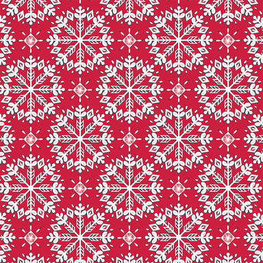 Jumbo Roll Wrapping Paper - Snowflake Mosaic    